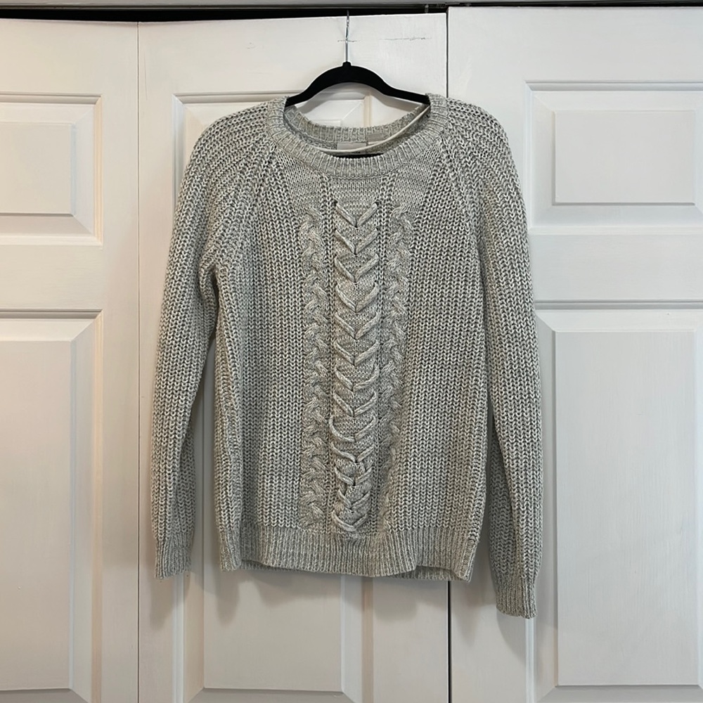 Grey Knit Sweater